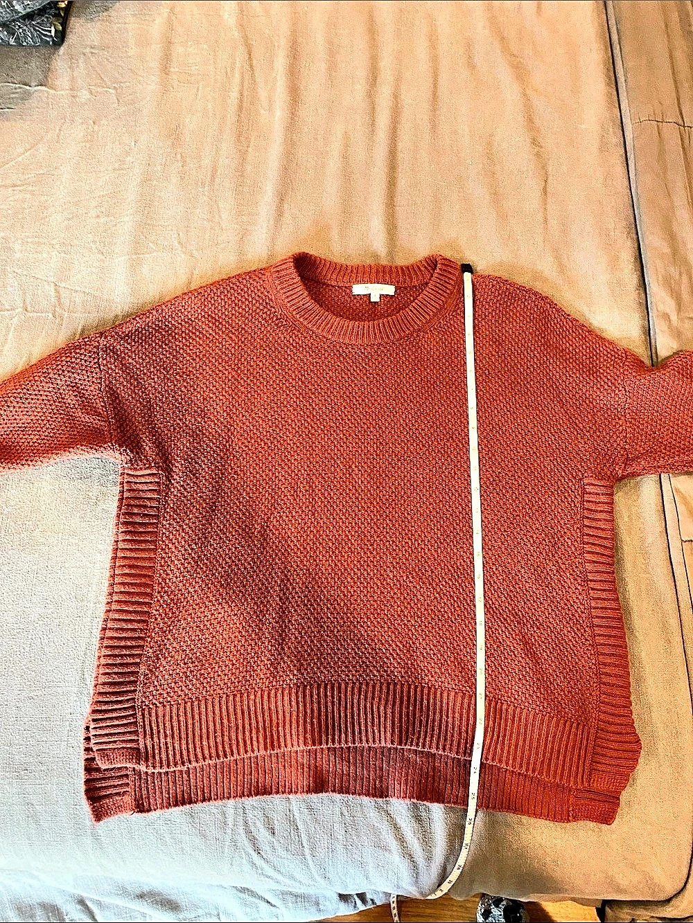 Madewell Women's Crewneck Sweater Brown Medium